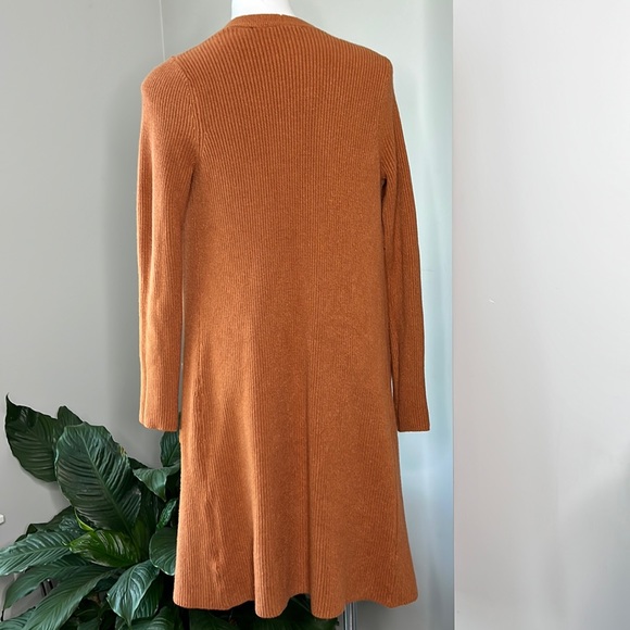 Cyrus Long Cardigan Sweater Pockets size small - Picture 2 of 5